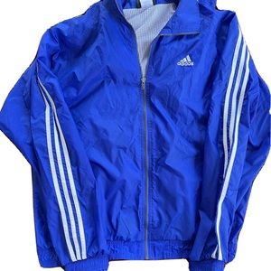 Vintage 90’s Adidas Windbreaker Men’s Large Blue